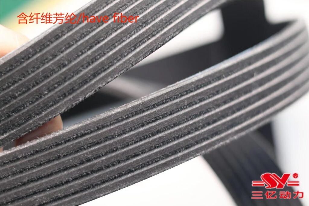 The multi-groove belt, widely recognized under various names such as Multi-V Belt, Poly-V Belt, or Serpentine Belt WechatIMG186